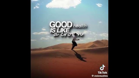 “You can have 1000 problems in life until you have a health problem”😳