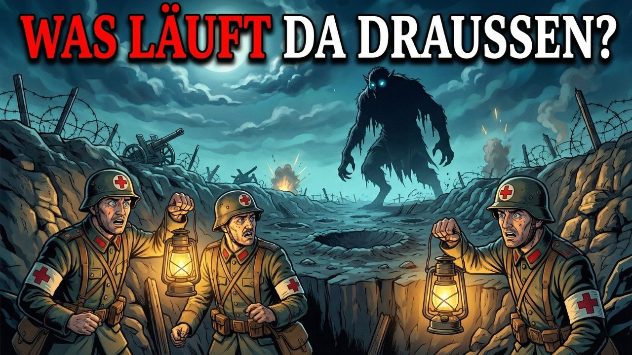 Im Jahr 1916 sahen Sanitäter etwas im Niemandsland laufen.