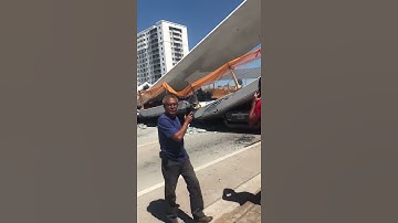 VIDEO: Close Up Of FIU Bridge Collapse Scene