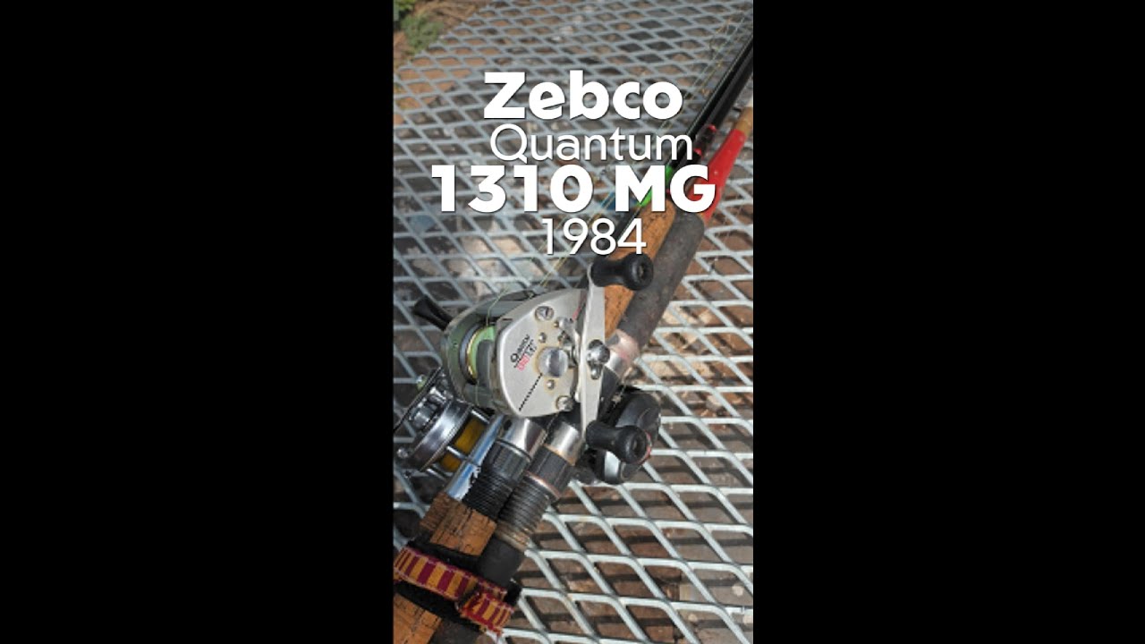 Zebco Quantum 1310 MG Baitcasting 1984 Fishing Reel 