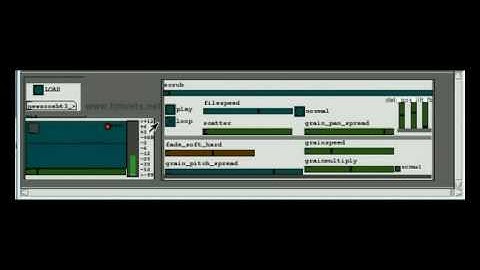 granular synthesis in PureData