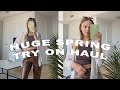 HUGE SPRING TRY ON HAUL FT. PRINCESS POLLY