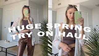 HUGE SPRING TRY ON HAUL FT. PRINCESS POLLY