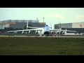 The biggest airplane on earth visits Leipzig/Halle airport