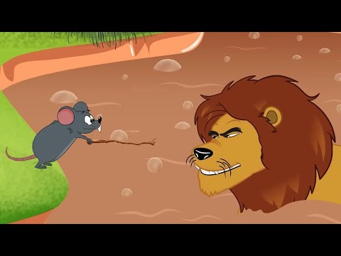Лев И Мышь - Большая Уловка Питер Пэн И Венди | Сказка | Сказки Для Детей И Мультик