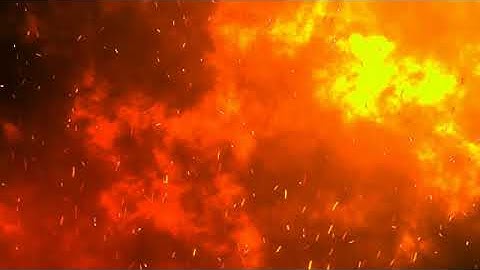 Fire Stock Footage - Inferno Background Video Animation - Motion Background Loop (4K)