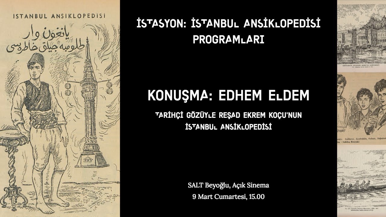 Konuşma: Edhem Eldem 