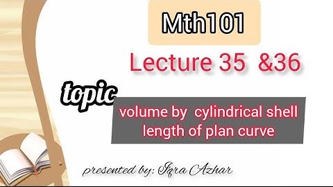 mth 101 short lecture 35 & 36|#mth101  #35 #37 #iqraazhar