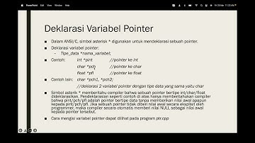 Algoritma dan Pemrograman 2 - Pert 4 Pengenalan Pointer