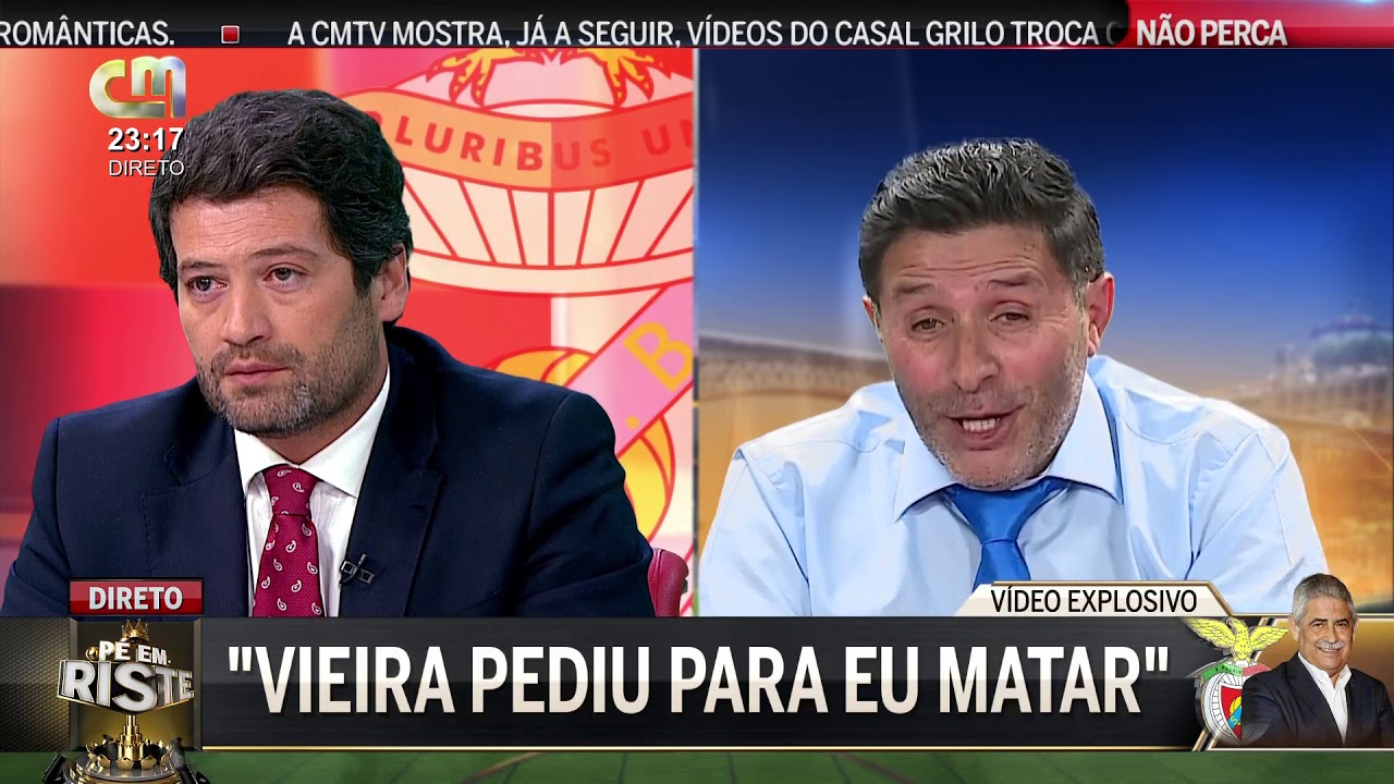 Vítor Catão na CMTV 25/03/2019 PARTE 1