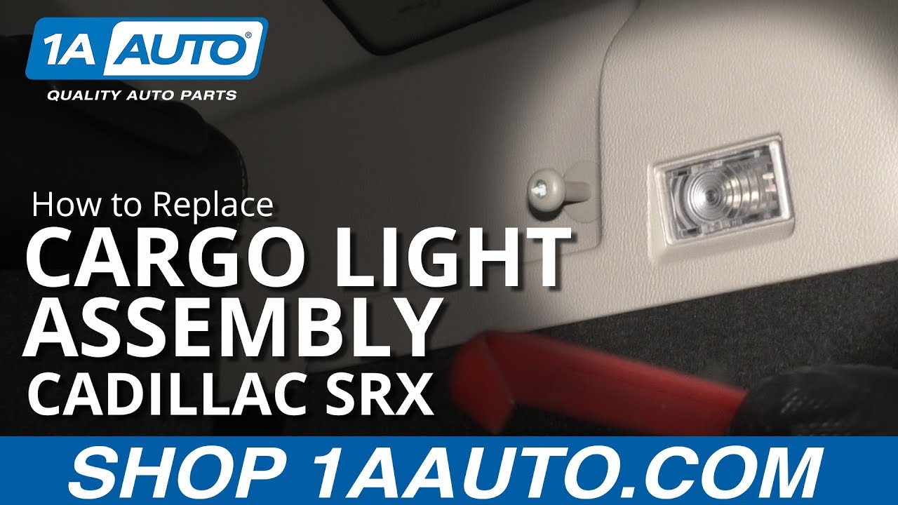 How to Replace Cargo Light Assembly 2010-16 Cadillac SRX