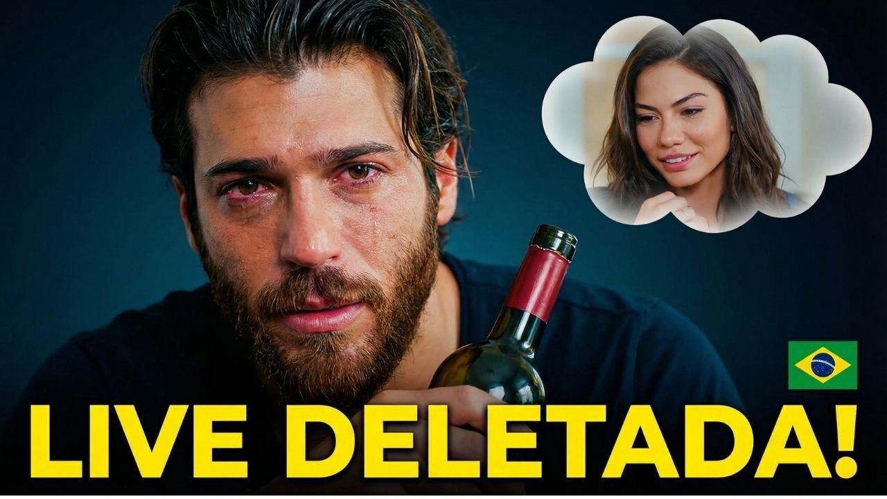 Can Yaman BÊBADO ao Vivo: 