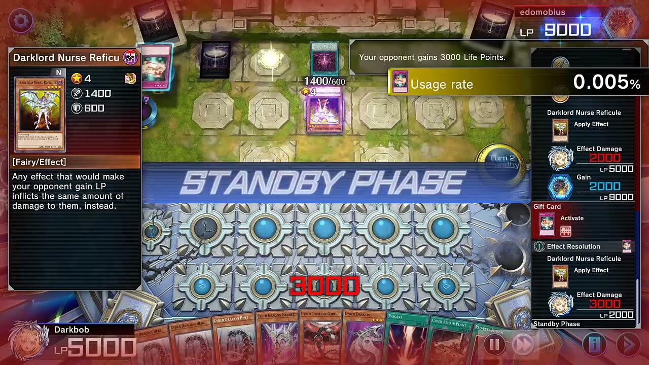 Cyber dragon vs Stun burn