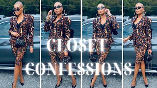 MY CLOSET IS EXPOSING ME 😂 | CLOSET CONFESSIONS 👗 #ClosetConfessions #FashionOver40 #PersonalStyle