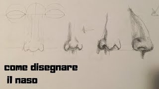 Come Disegnare Il Naso Realistico I Consigli Di Artedammil5 Youtube