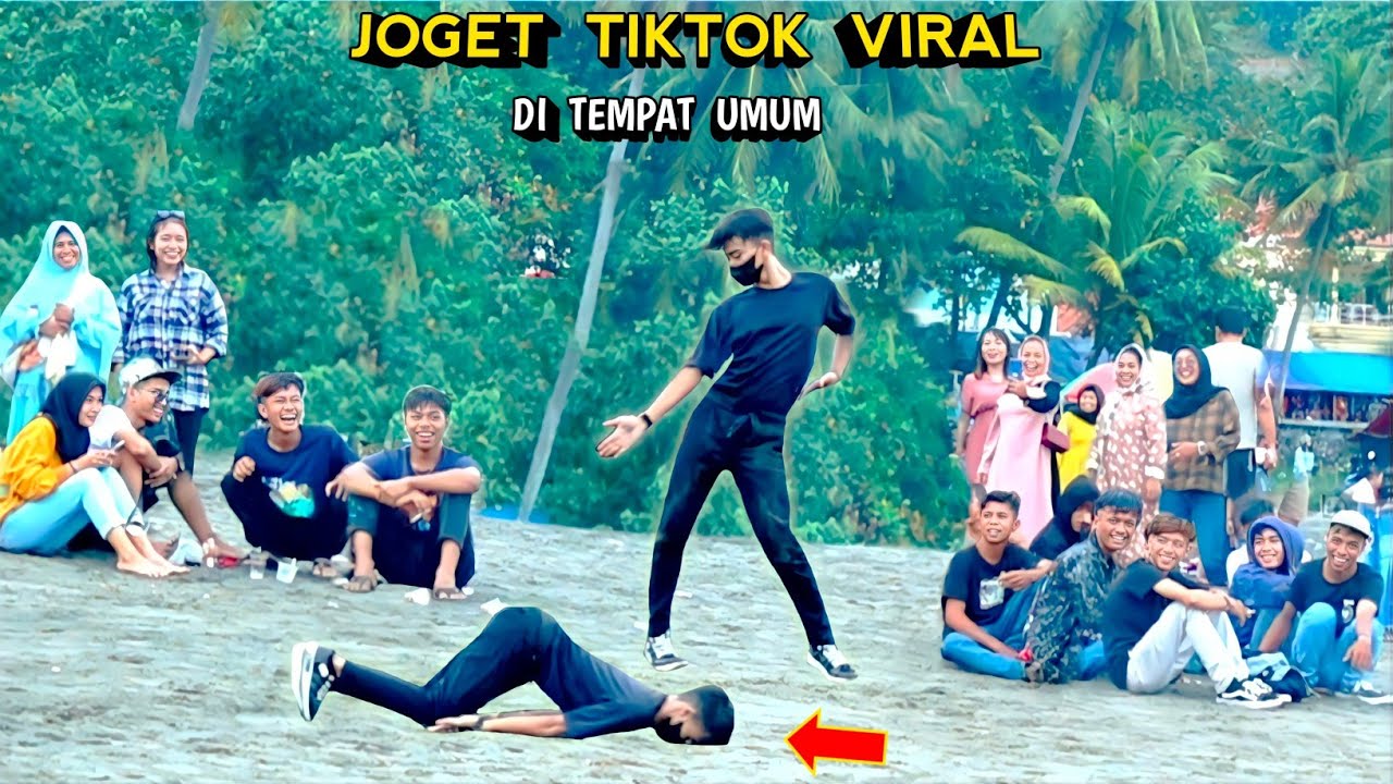Вирусный танец из TikTok на пляже... такой уморительный