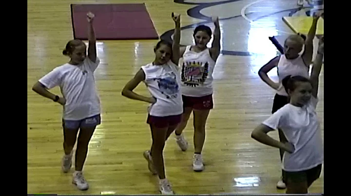 Swartz Home Video - Alicia at Cheerleading Practic...