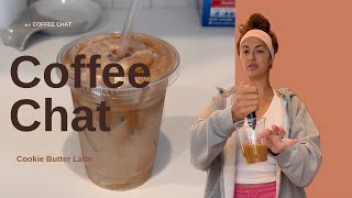 Cookie butter latte recipe #coffee 