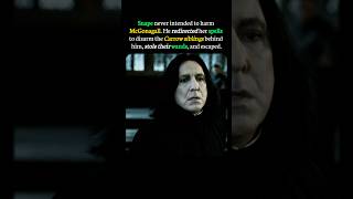Snape's Secret Tactics
