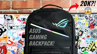 Asus ROG Ranger Gaming Backpack Review! RGB Backpack for Rs. 20K 😮