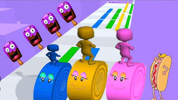 Layers Roll Gameplay All Levels Game Mobile iOS,Android  Walkthrough Game Update Pro Max Level GDHGF