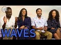 Renee Elise Goldsberry, Kelvin Harrison Jr., Taylor Russell & Sterling K. Brown Interview - Waves