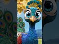 மயிலே மயிலே ஆடிவா - Peacock Dance Kids Song | Tamil Nursery Rhymes for Kids | Galatta Kids |Shorts