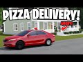 Becoming a pizza delivery driver in greenville  roblox greenville