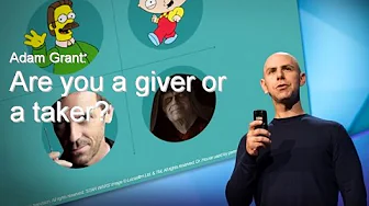 Adam Grant: Are you a giver or a taker - Ted Talk