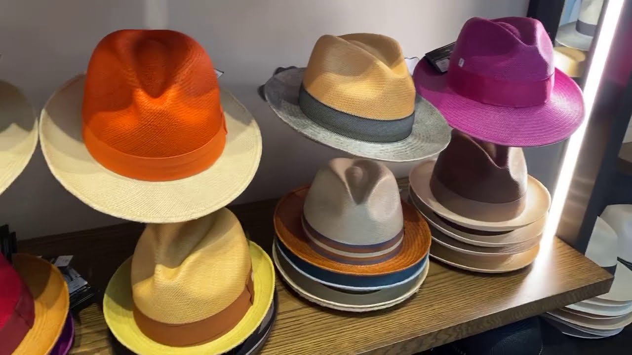 Montecristi Panama Hats in Yountville is open! YouTube
