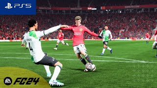 EA Sports FC 24 | Man United vs Liverpool | PS5 Gameplay 4K 60fps