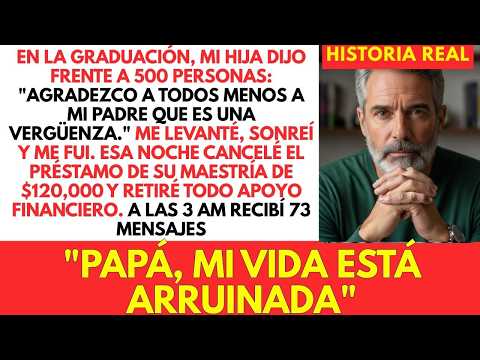 En La Graduación, Mi Hija Dijo_ _Agradezco A Todos Menos A Mi Padre Que Es Una Vergüenza_ Entonces