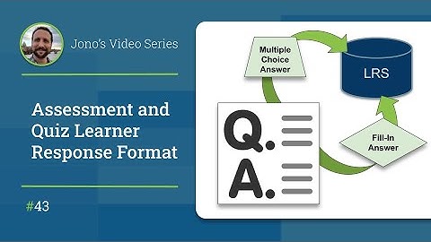 Data Best Practices - Assessment and Quiz Learner Response Format