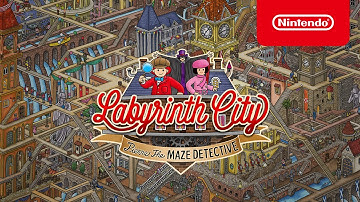 Labyrinth City: Pierre the Maze Detective -Announcement Trailer - Nintendo Switch