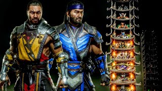 Champion Klassic Tower Grandmaster Fire & Ice | Mortal Kombat 11 - No Commentary