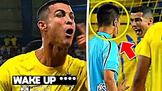 Cristiano Ronaldo's Reaction to CRAZY Referee Decisions vs Al-Shabab 😡🤬