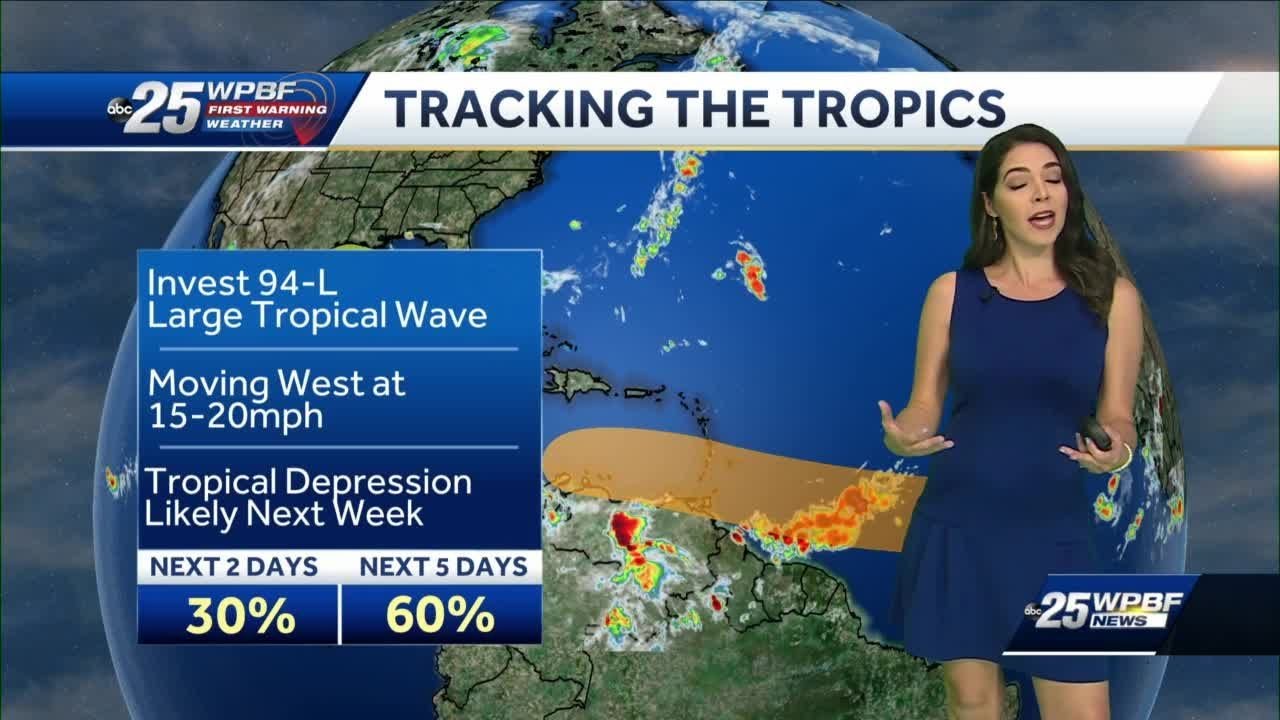 Tropical wave in Atlantic expected to develop over next week in ...