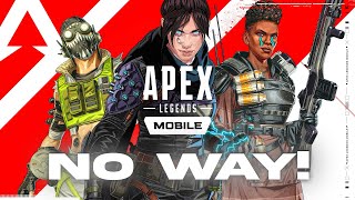 APEX LEGENDS MOBILE is SHUTTING DOWN ! 🪦