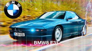 BMW 8 E31. Революция автомобилестроения 90-х. История автомобиля BMW 8 E31.