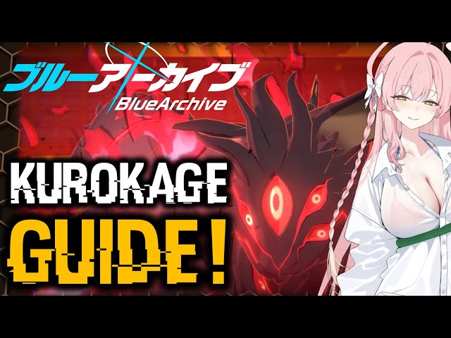 KUROKAGE SONIC RAID BOSS! INSANE IS ACTUALLY HARD? | Blue Archive class=