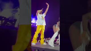 Chris Brown performing “Privacy” live at In My Feelz Festival in LA