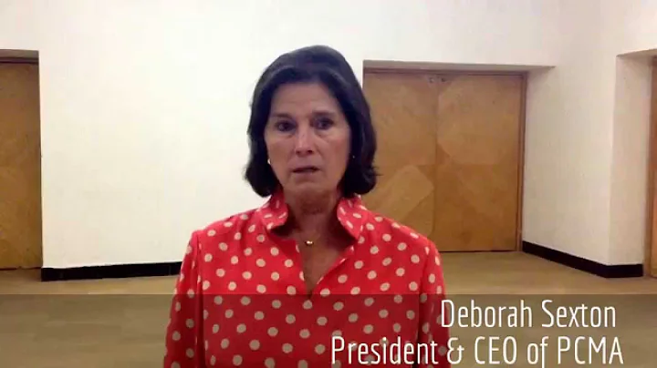 Deborah Sexton, President & CEO of PCMA at #wmforum
