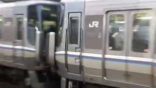 JR西日本 223系1000番台 普通 姫路行き オール1000番台 膳所駅 20190131