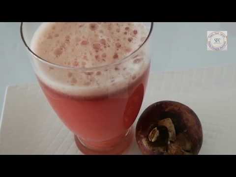 How To Make Mangosteen Juice Healthy Drink Youtube