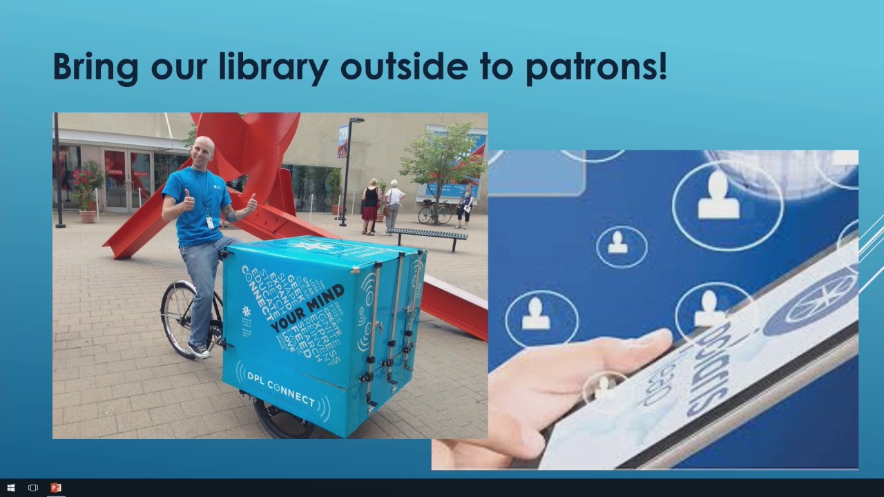 Orion Township Public Library: Books on Bikes Promo