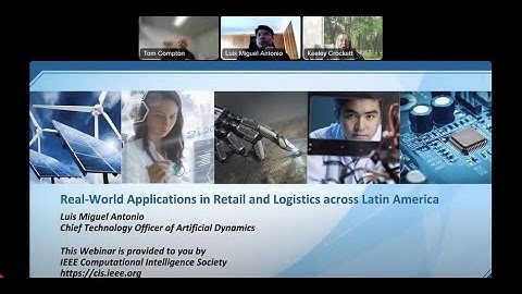 IEEE CIS Webinar: Real-World Applications in Retail and Logistics across Latin America