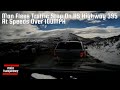 Man Flees Traffic Stop On US Highway 395 At Speeds Over 100MPH
