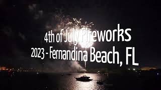 4th of July Fireworks - Fernandina Beach, FL - Drone Video by Technomadia 799 views 10 months ago 2 minutes, 4 seconds