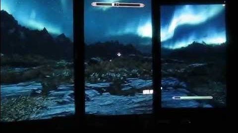 Skyrim Eyefinity 3600x1920 (Portrait) 3 Monitor