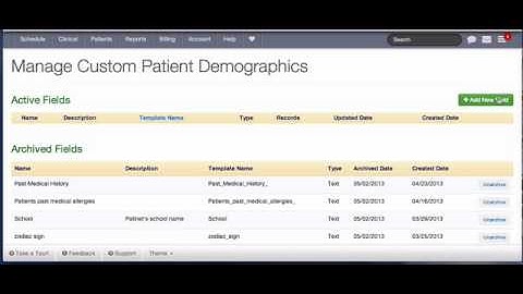 Creating Custom demographic fields - Free iPad EHR | drchrono